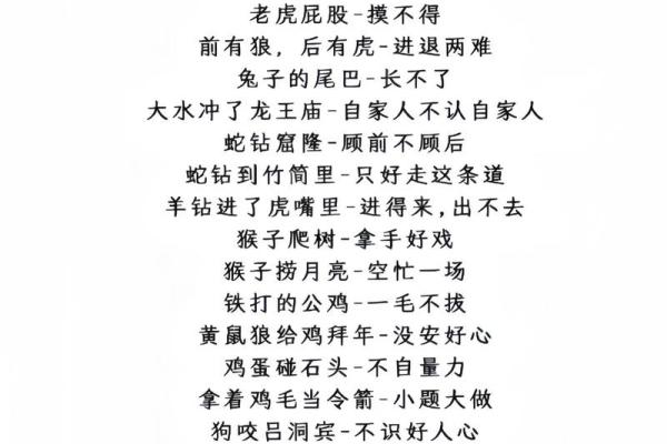 短小精悍着个成语最适合形容十二生肖中的谁？