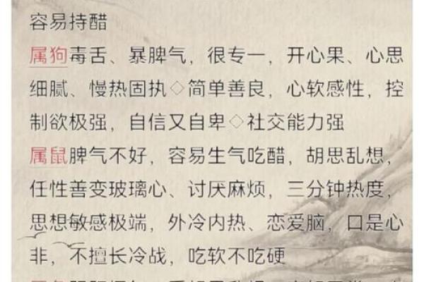 摸不着边着个俗语是用来形容哪个生肖的性格特点？