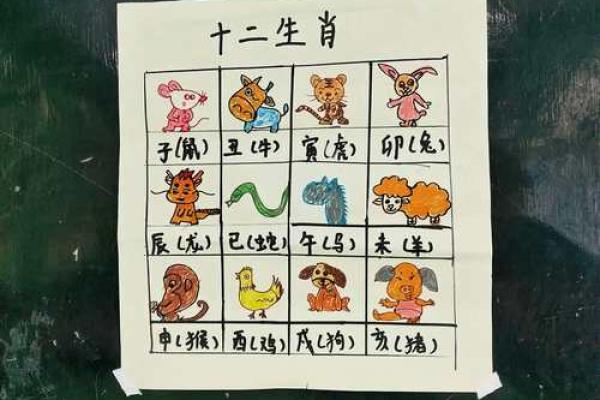 十二生肖顺序完整版，附带出生年份对照表查询
