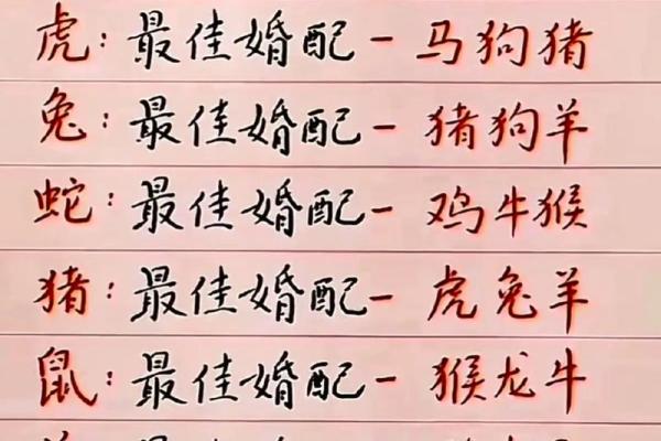 生肖配对中的一一对应原则详解，寻找最佳婚恋属相