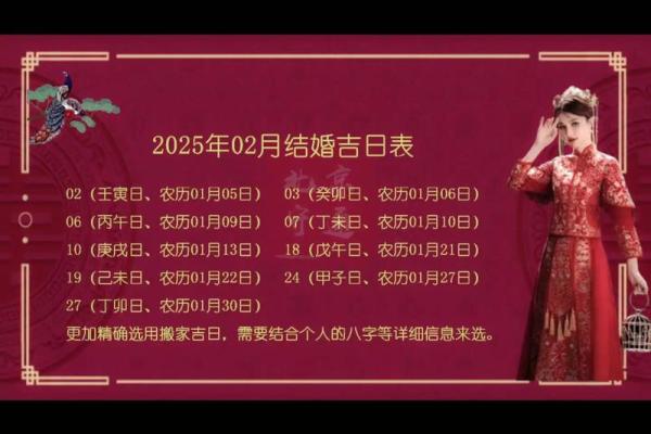 2025年12月结婚黄道吉日查询，哪几天最适合办婚礼？