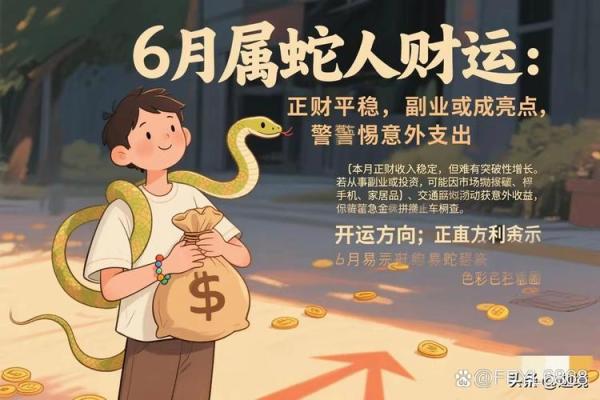 2025属蛇人财运每个月