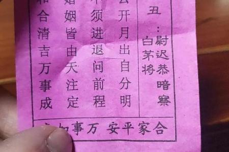 成双成对四八中”具体指的是哪个生肖，求解签含义？